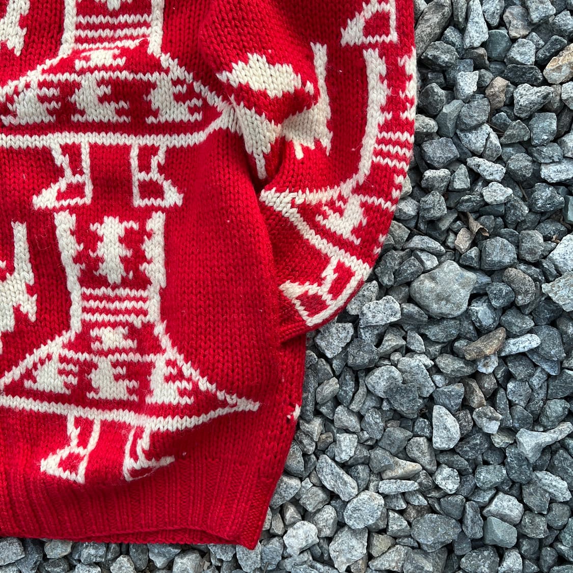 HENRI LUC CHAPLIS(프랑스)빈티지 울100 가디건(실측확인) 상품이미지5