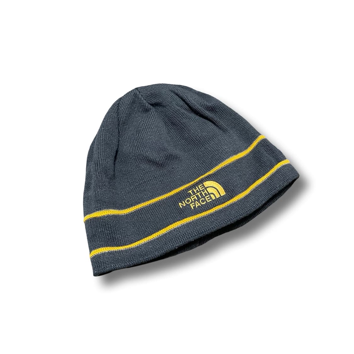 노스페이스 빈티지 회색/노랑 비니 상품이미지1