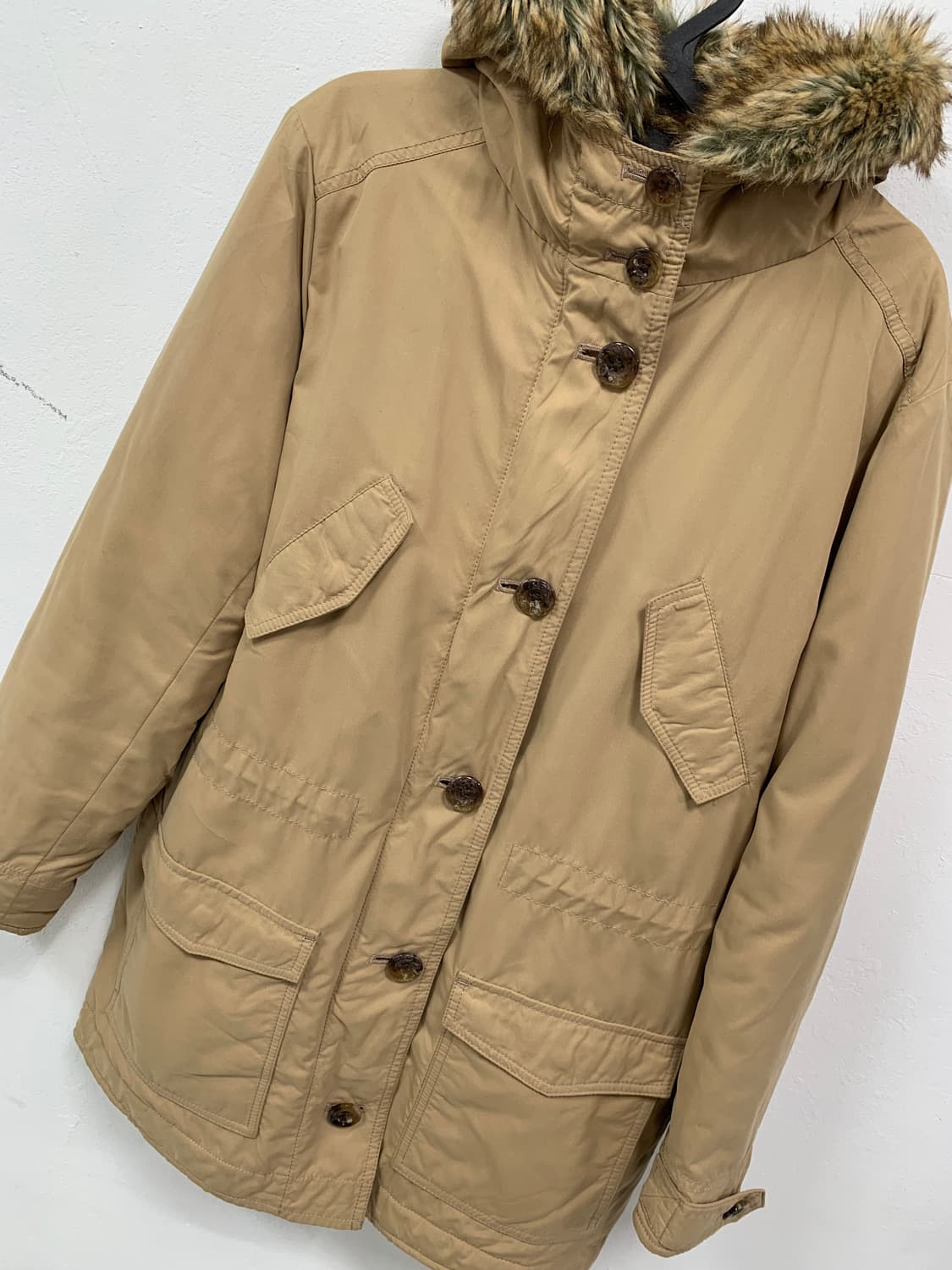 [CROCODILE] 크로커다일 울프죠 베이지 야상 자켓 상품이미지7