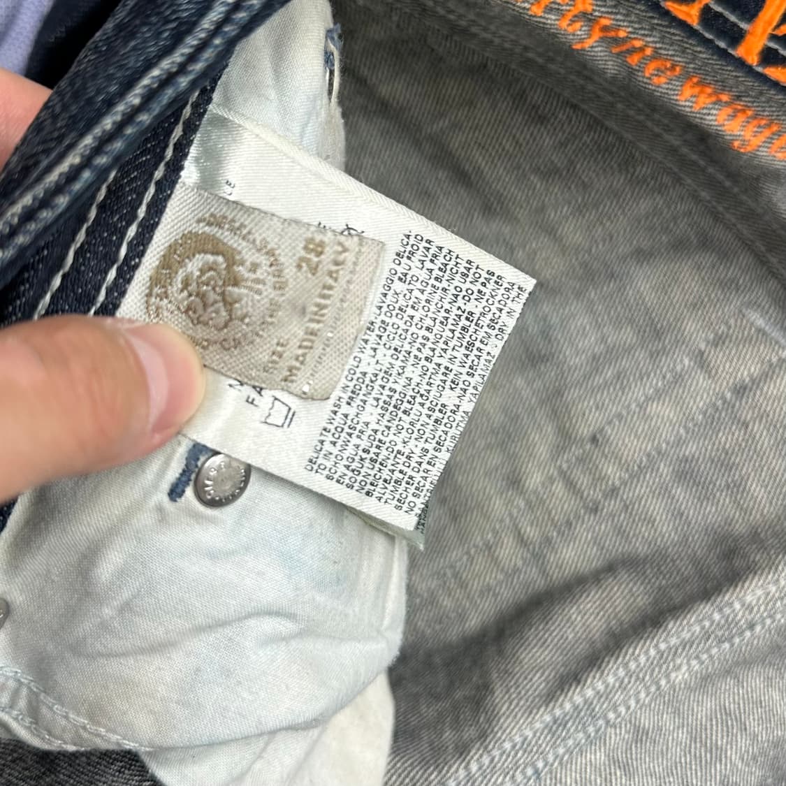 DIESEL THANAZ PAINT JEANS 상품이미지10