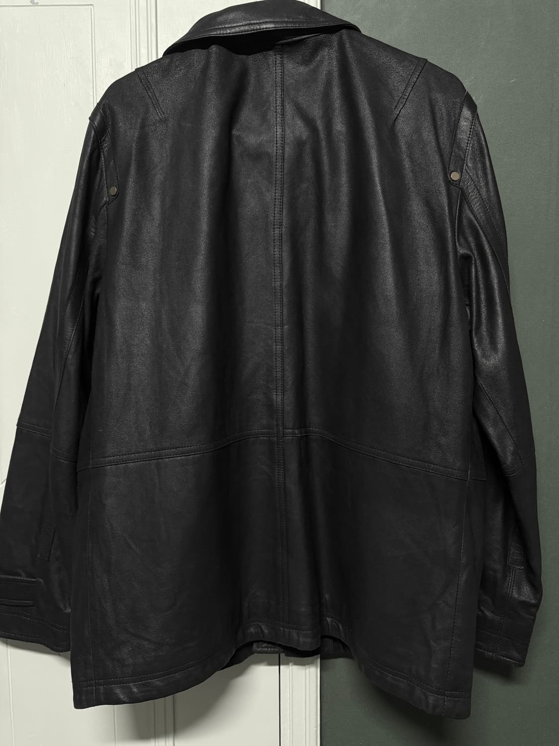 아야즈 ayadz 빈티지 리얼레더 자켓 양가죽 자켓 큐빈 오공이 파우닝 상품이미지2