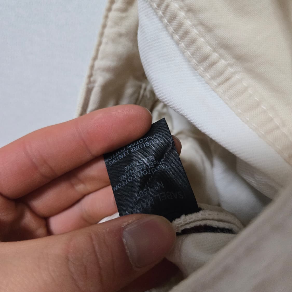 이자벨마랑 에스닉 크림진 / 여성 팬츠 / 여성 바지  상품이미지4