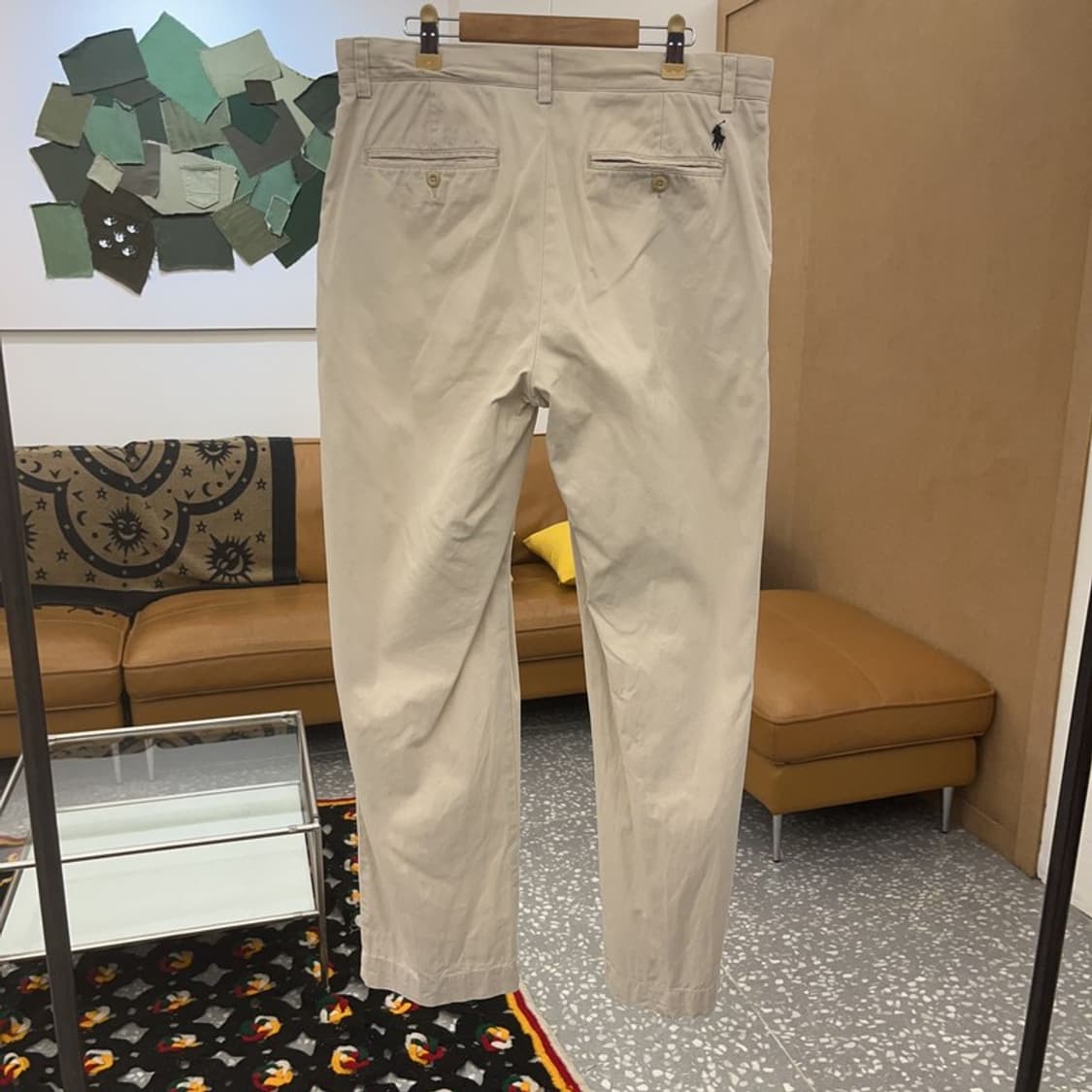 폴로 랄프로렌 빈티지 캐주얼 크림화이트 치노팬츠 32인치 C08074 상품이미지4