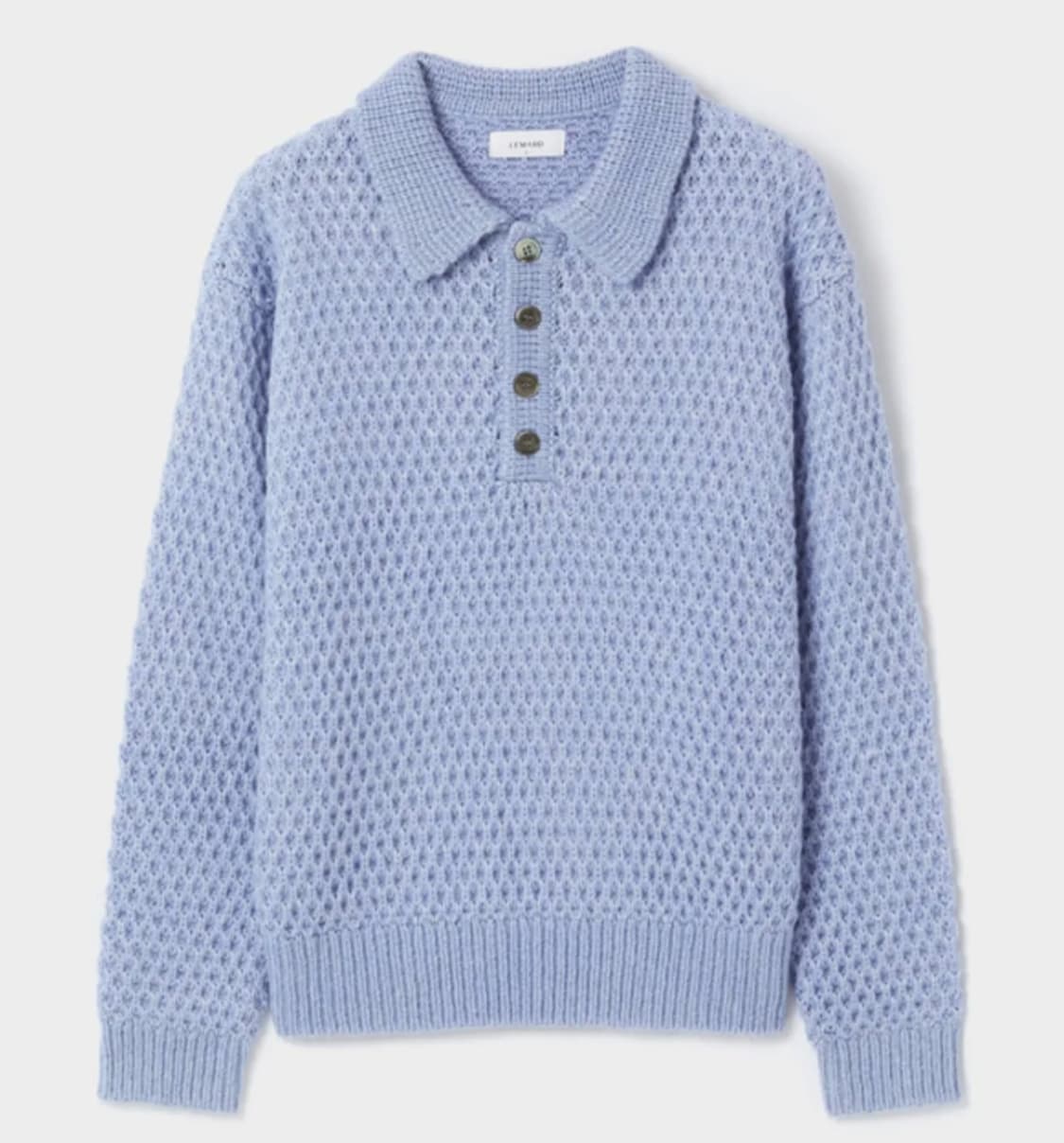 (새상품) 르마드 아란울 pk니트 스카이 2사이즈 상품이미지3