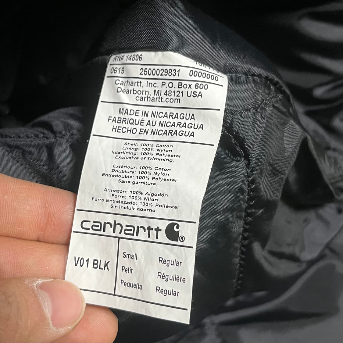 칼하트 립카라 덕베스트 조끼  상품이미지6