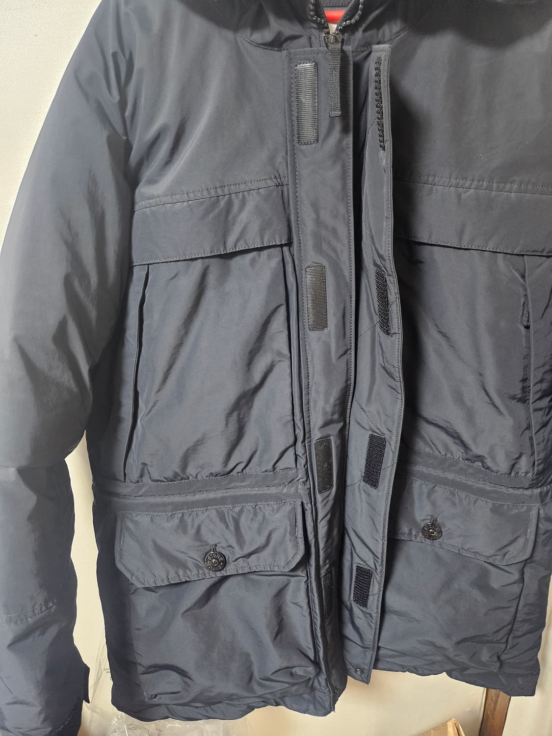 스톤아일랜드 마이크로랩스 다운 블랙XL 상품이미지4