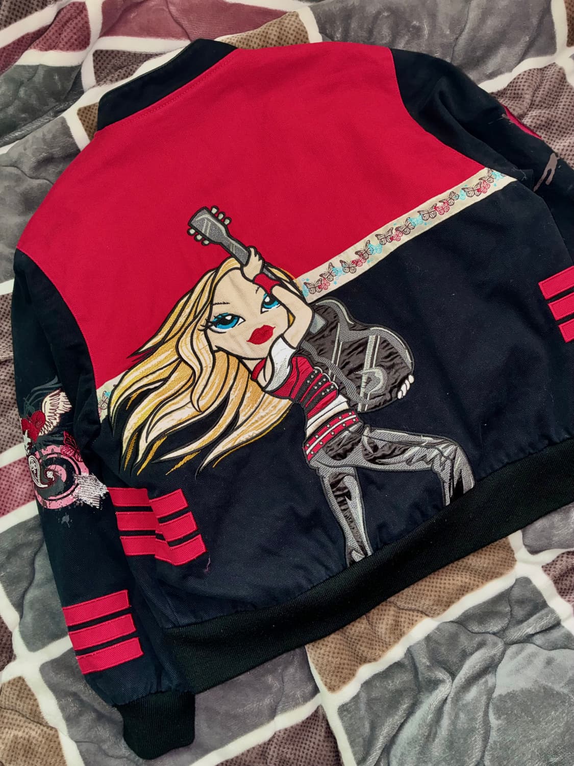 bratz 브랏츠 걸스힙합 펑크 베이스볼자켓 상품이미지3