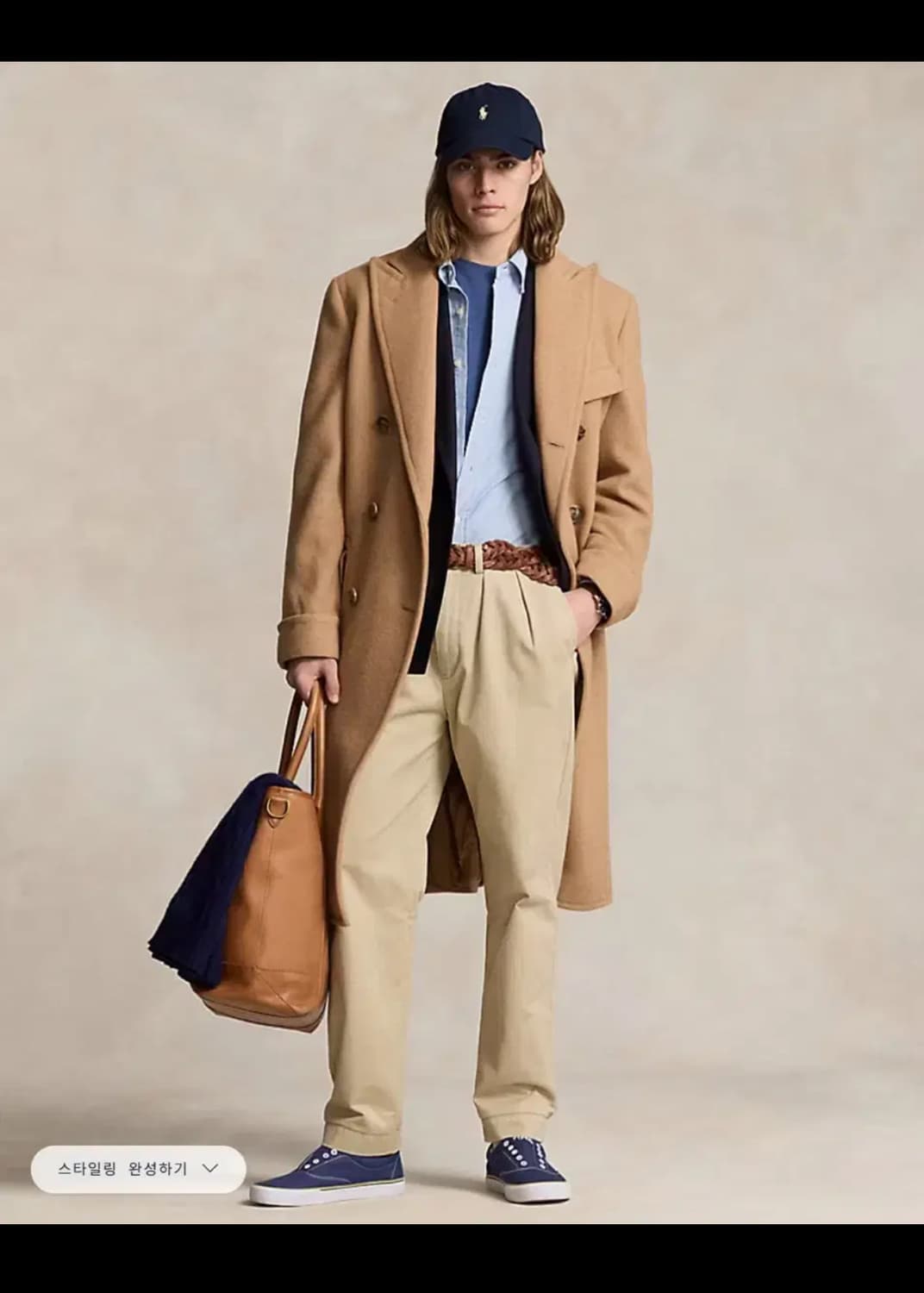 폴로 카멜헤어 폴로코트 38r 구합니다 상품이미지1