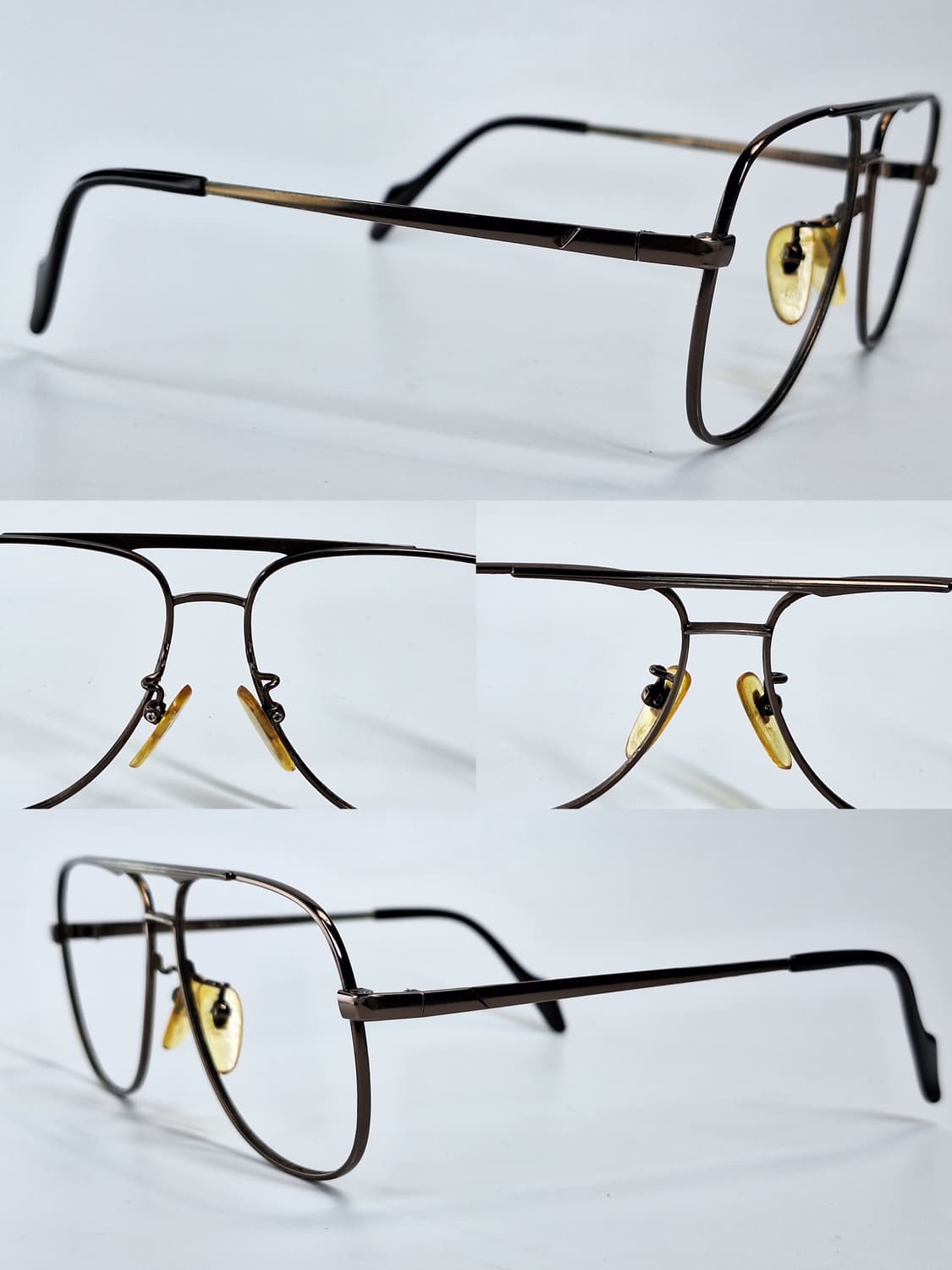 90s 빈티지 투브릿지 티타늄 안경 johnny macky jm-85 상품이미지5