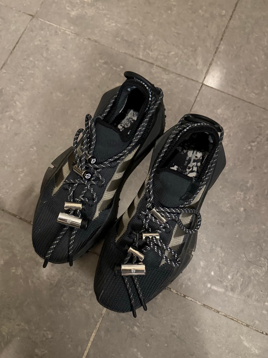 아디다스 x 바조우 NMD S1 카본 코어 블랙 상품이미지3