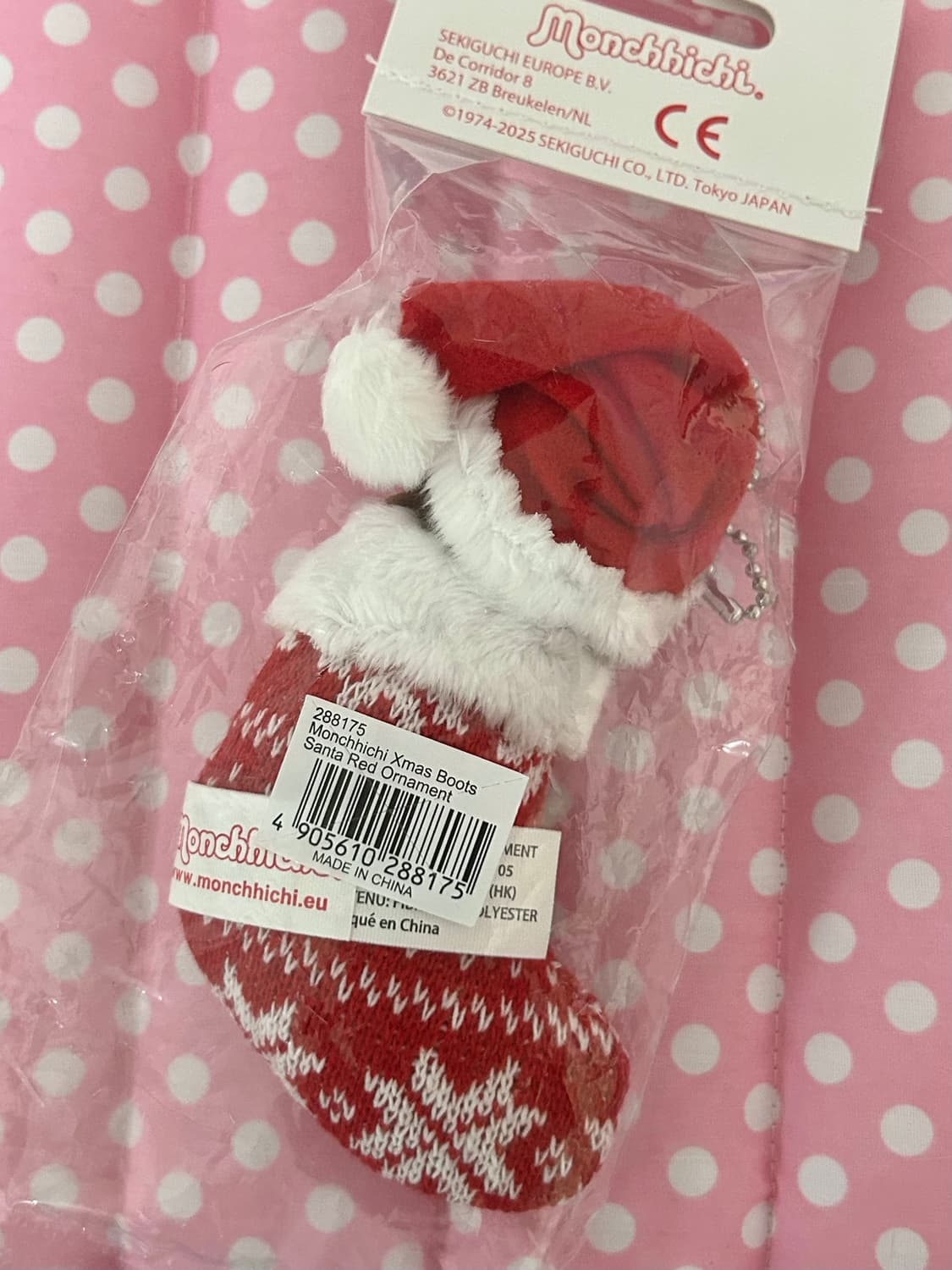 [정품/세트할인] 몬치치 크리스마스 오너먼트 키링 / 양말인형 상품이미지3