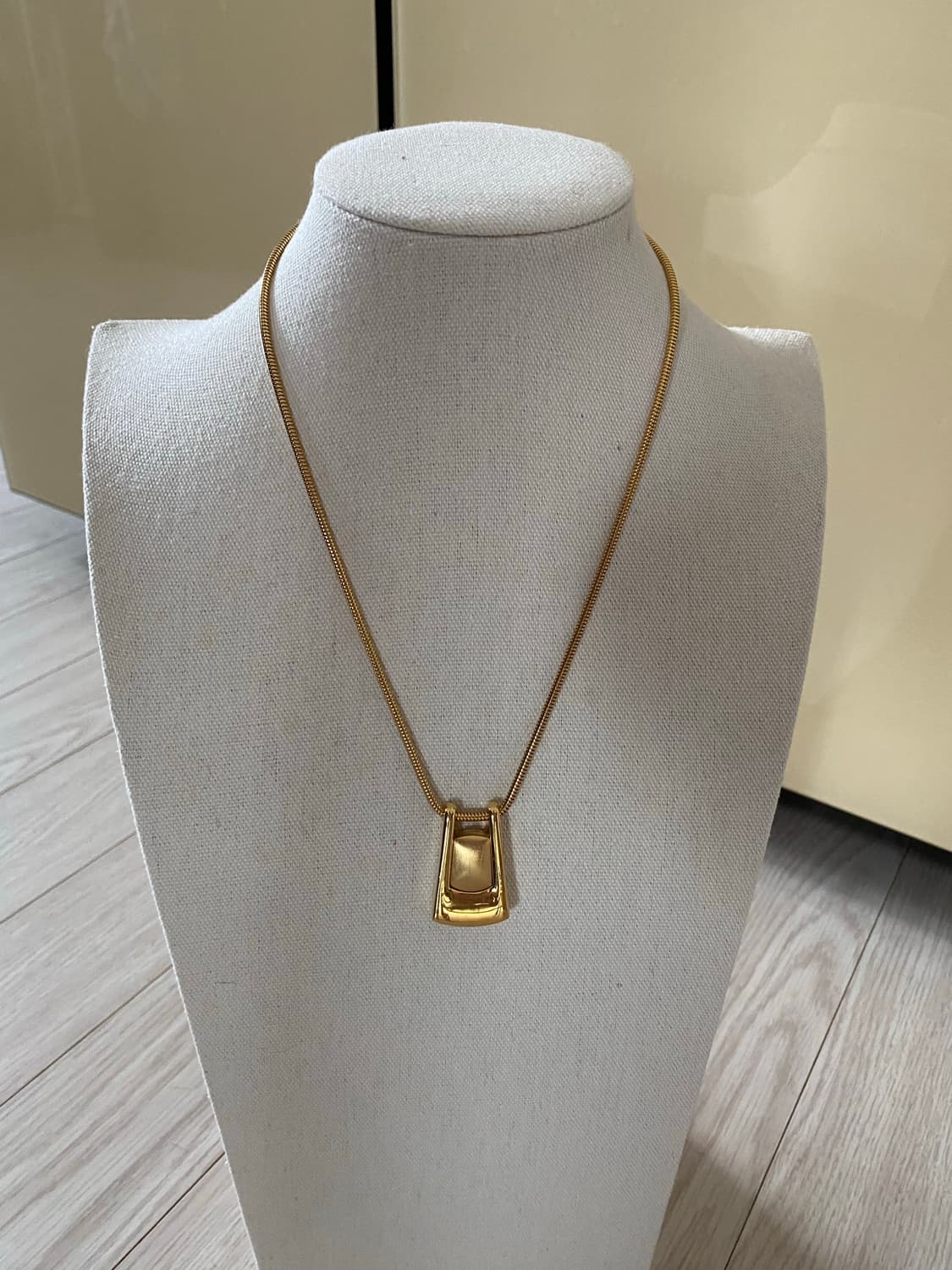 미국수입 Monet 골드 팬던트 목걸이 상품이미지6