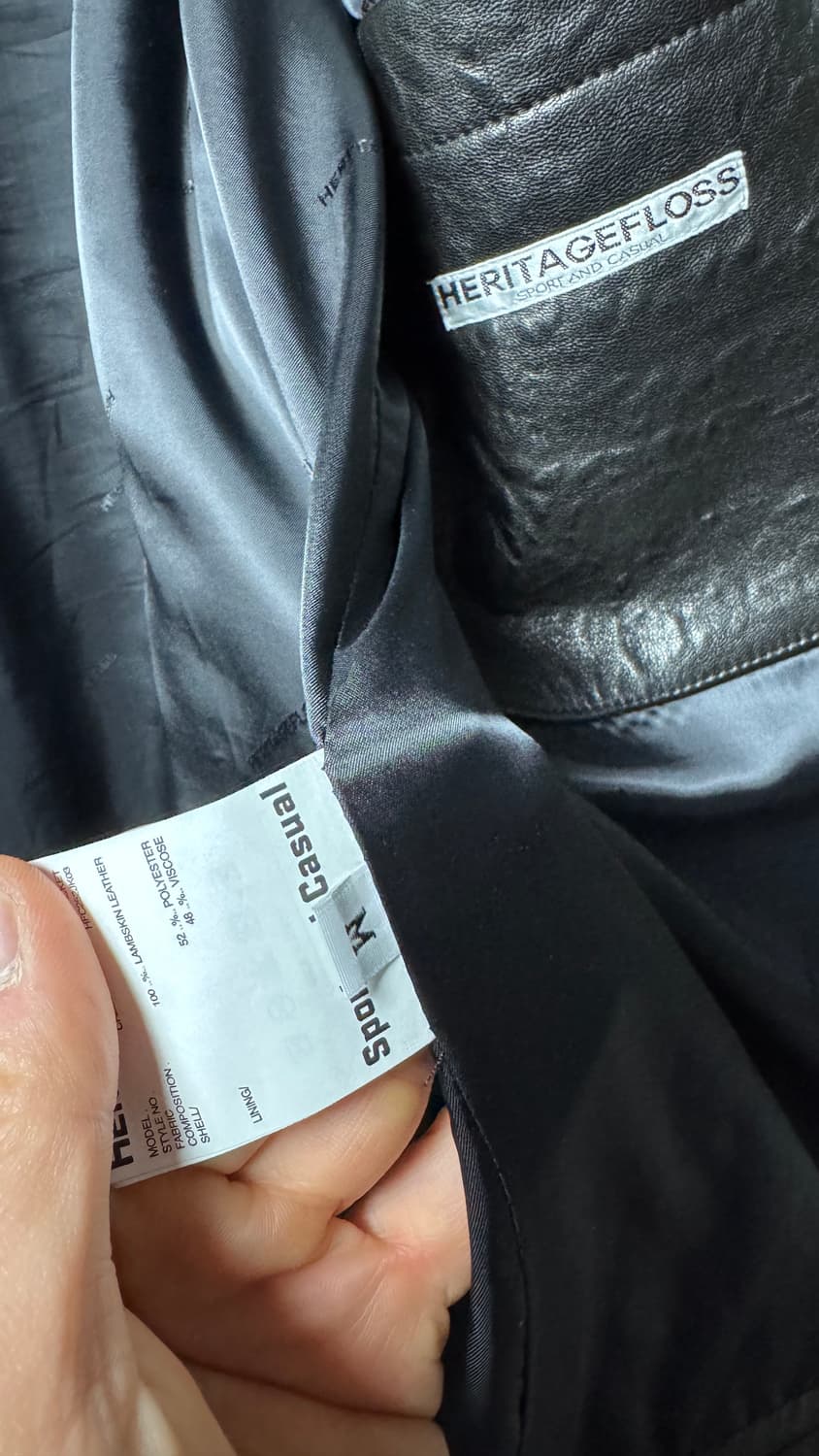 M) 헤리티지플로스 레더 필드 자켓 상품이미지6