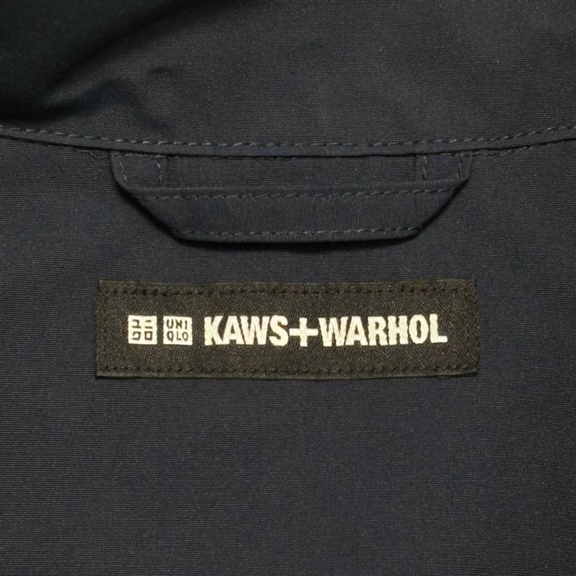 UNIQLO X KAWS X ANDY WARHOL 코치 재킷 네이비4XL 상품이미지4