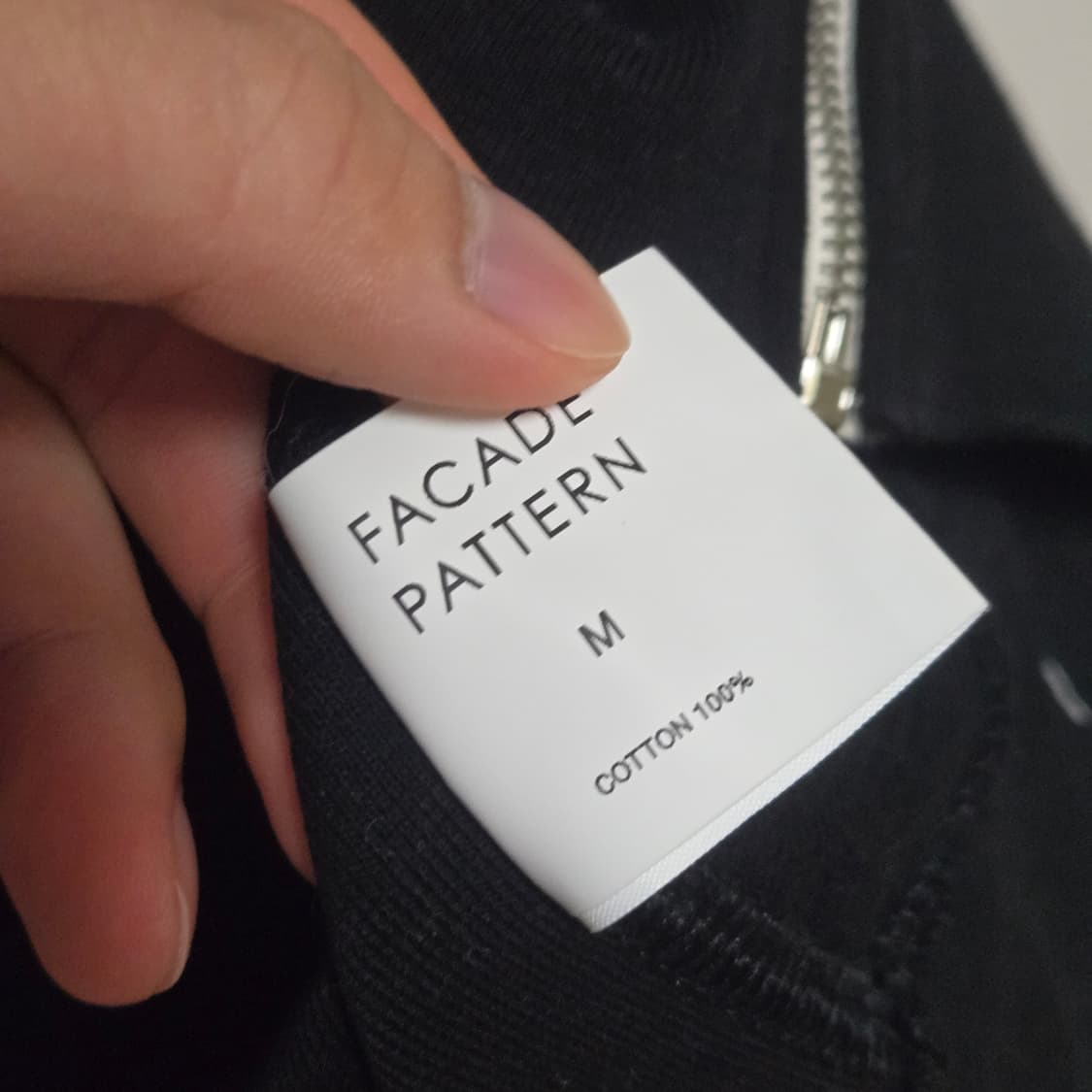 파사드패턴 프렌치 후드집업 상품이미지6