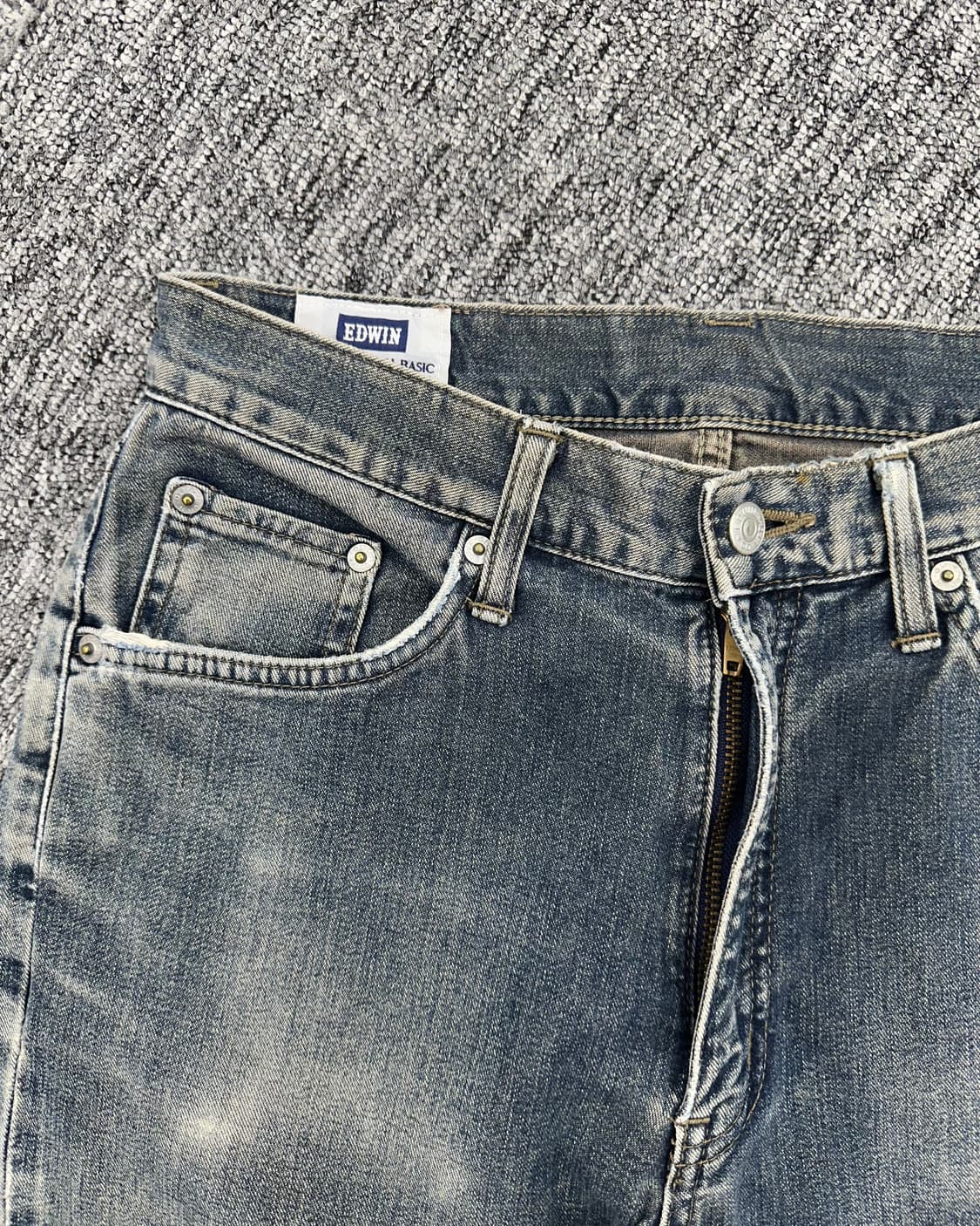 (허단37)에드윈 424 워싱데님-M1432 상품이미지4
