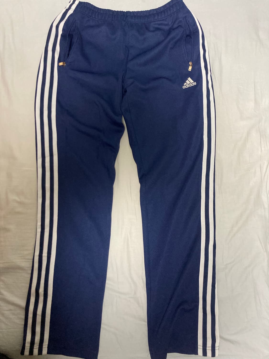 아디다스 네이비 트레이닝 니트펜츠 상품이미지1