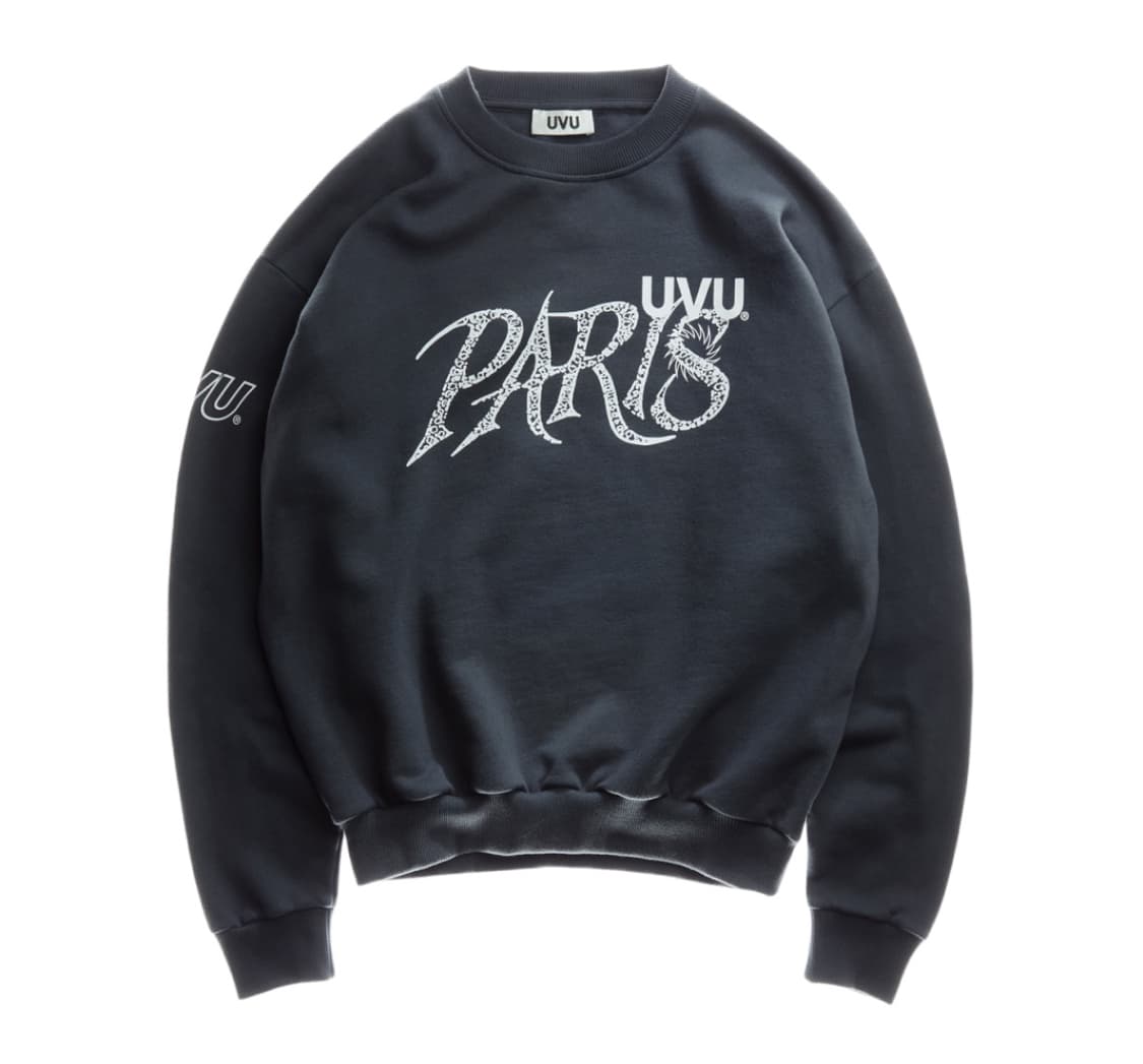 uvu / paris 25 crewneck 파리 25 크루넥 상품이미지1