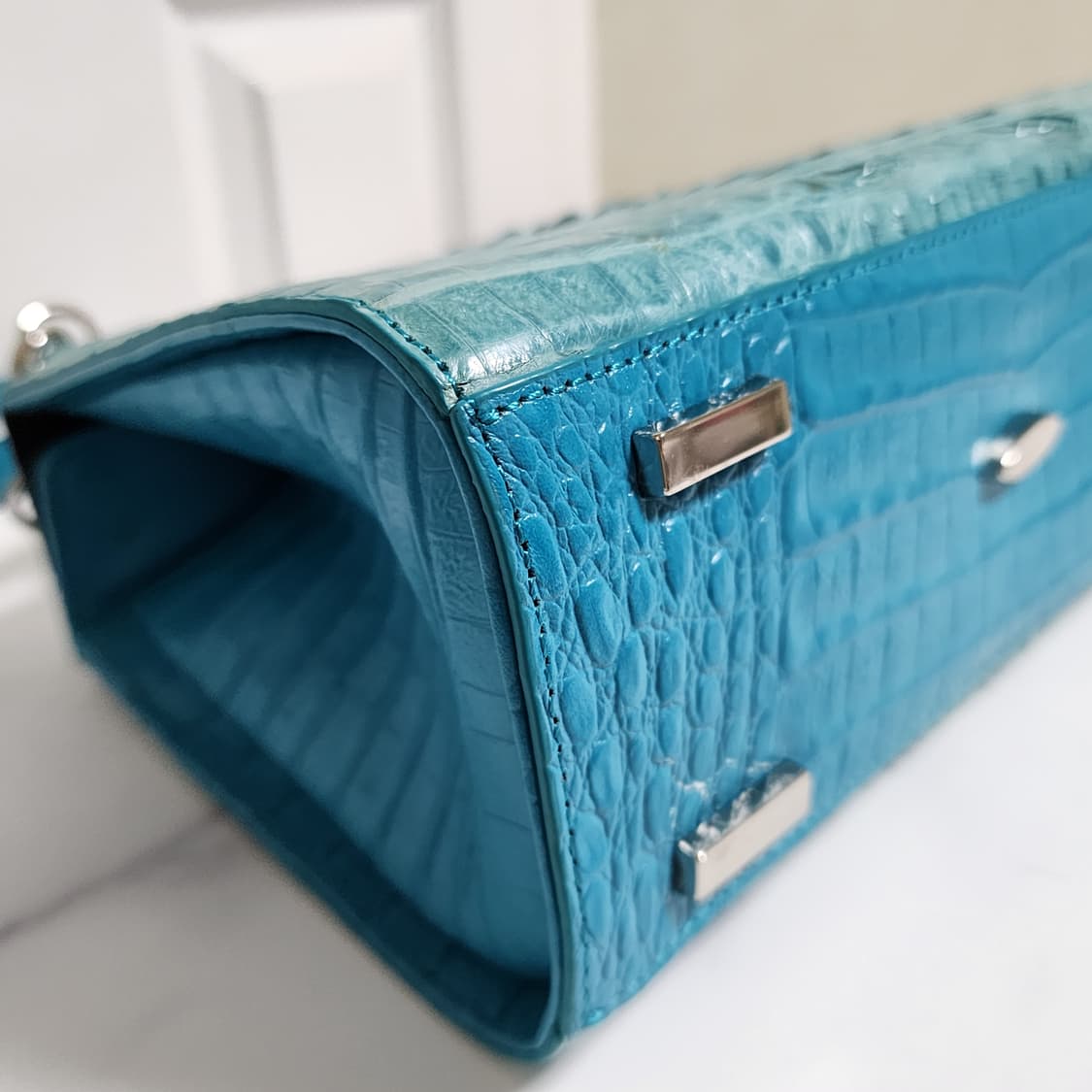 상태굿) 잘모이 악어 토트, 크로스백 상품이미지9