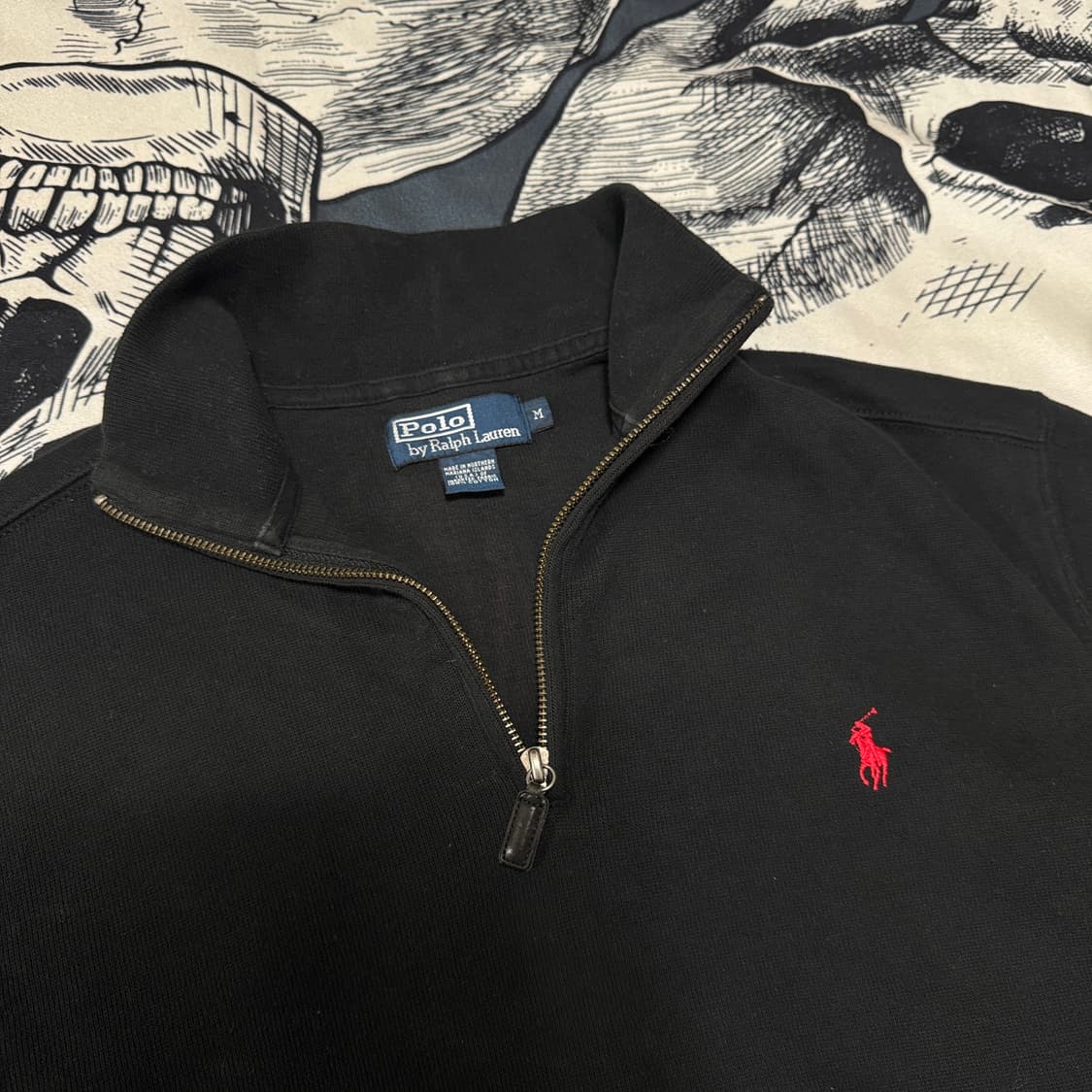 폴로랄프로렌 반집업니트 M사이즈 상품이미지2