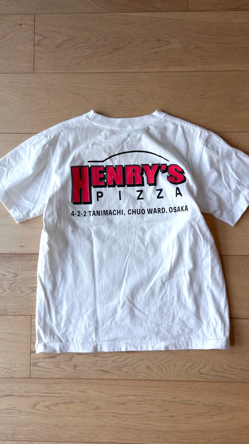 Henry’s PIZZA 티셔츠 상품이미지2