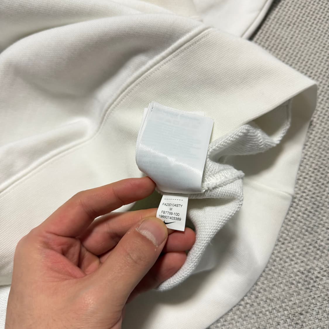 나이키 센터로고 후드티 상품이미지6