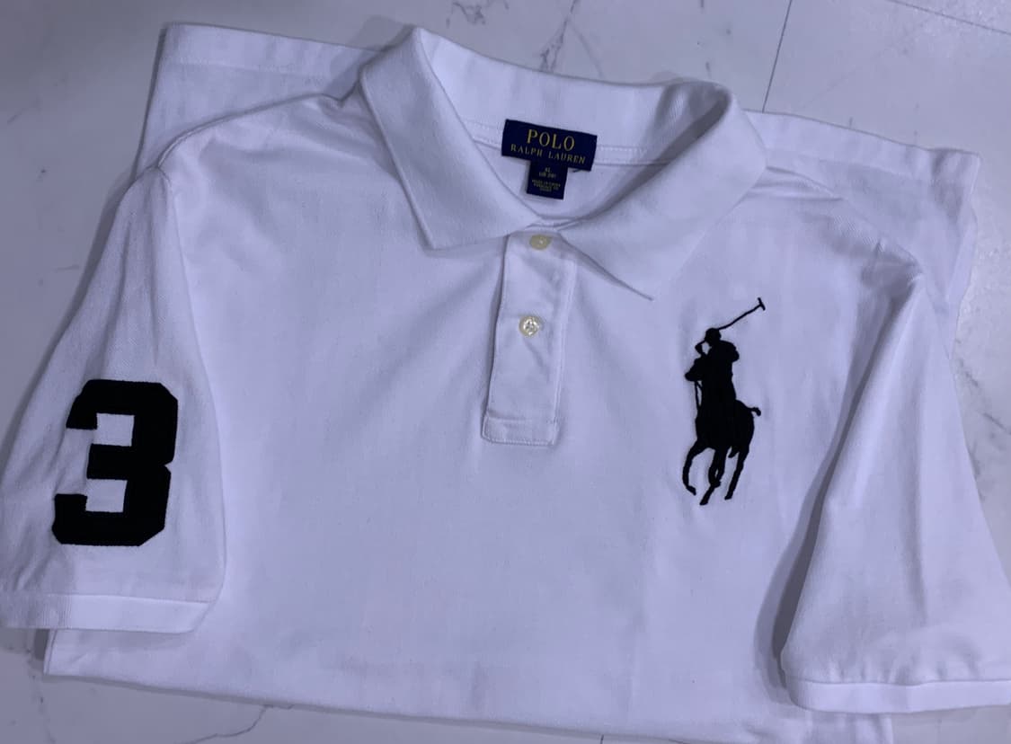 폴로 빅포니 화이트 블랙 상품이미지3