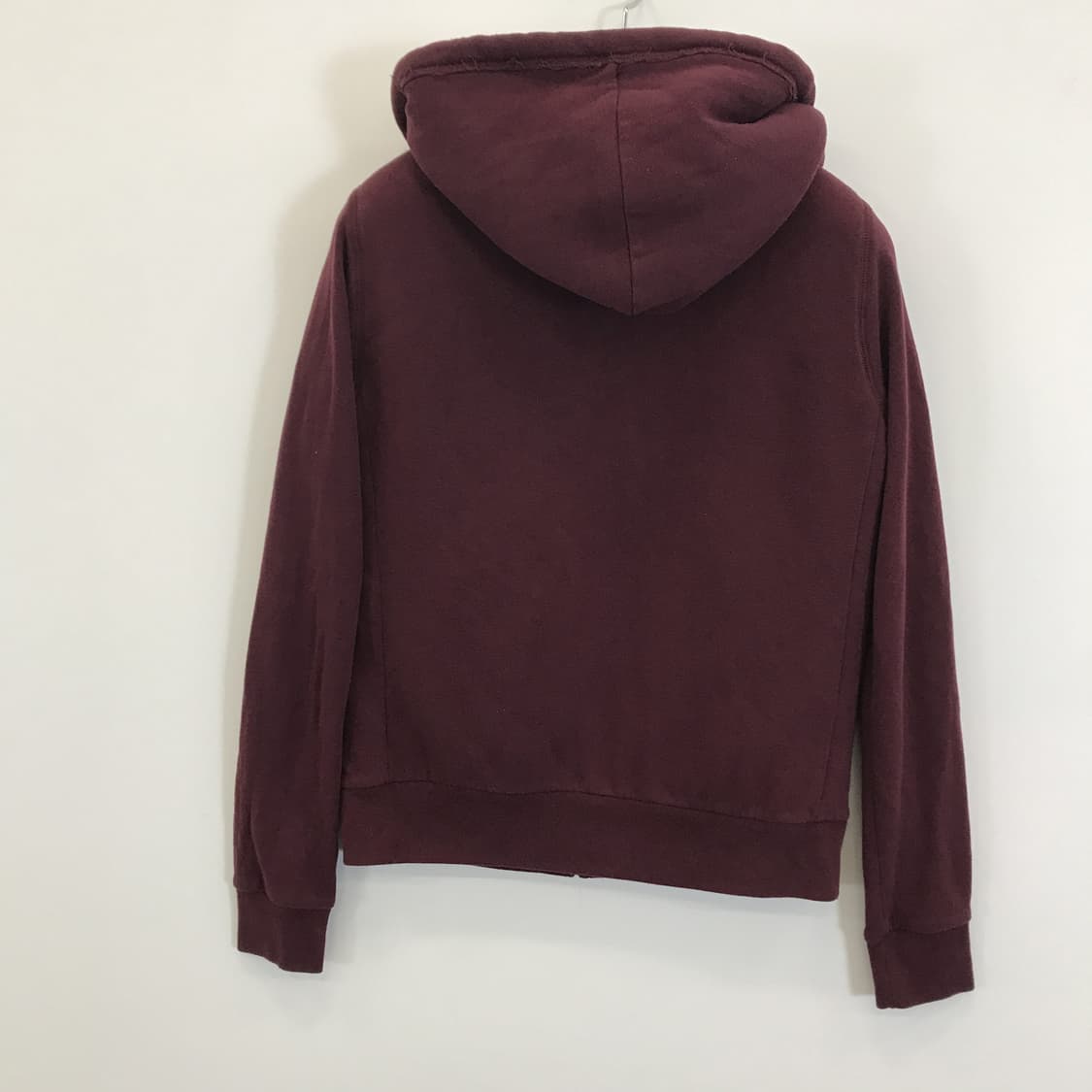 아베크롬비 양털안감 버건디 후드집업 [M] 상품이미지3