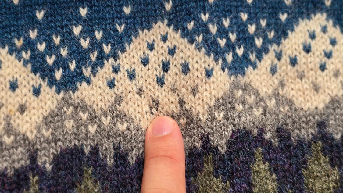 PENDLETON 버드아이 니트 Made In USA  상품이미지6