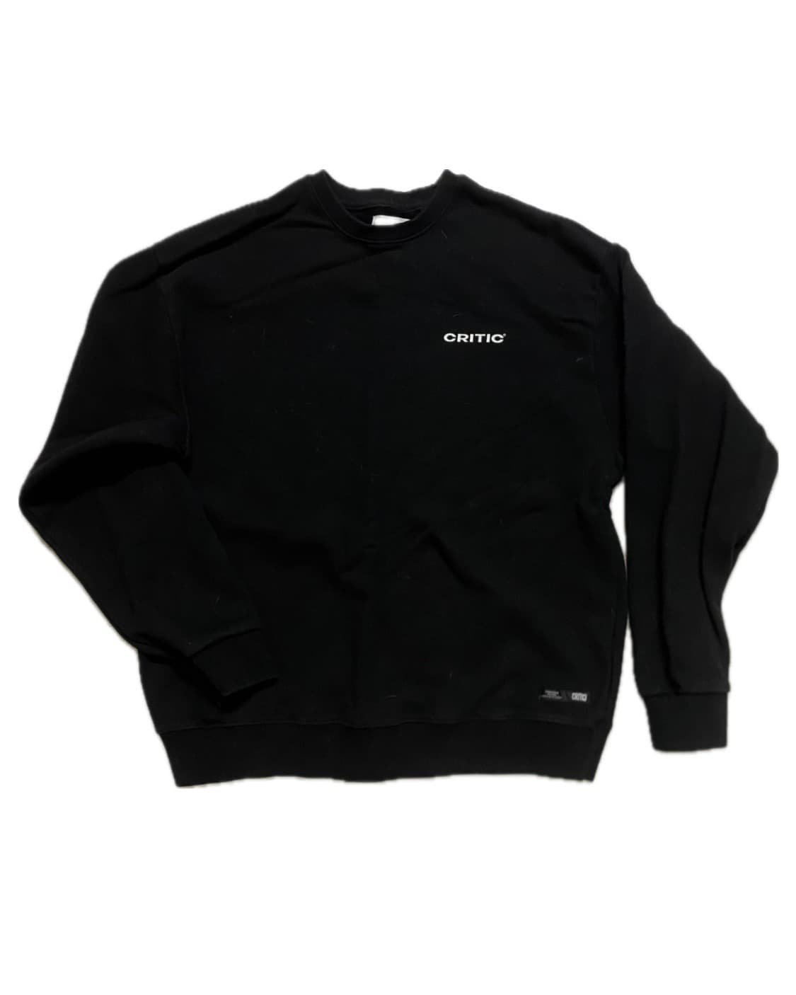 크리틱 맨투맨 아키라 오마쥬 오버핏 블랙 L사이즈 상품이미지2