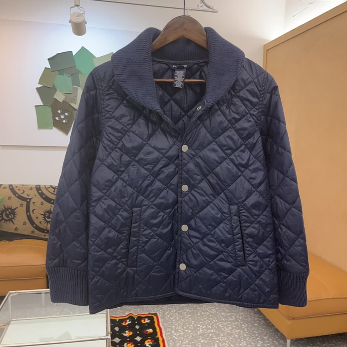 폴로 랄프로렌 모던 캐주얼 퀄팅 경량 자켓 XL C07782 상품이미지3