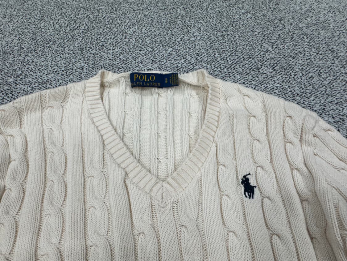 폴로 랄프로렌 꽈배기니트 상품이미지2