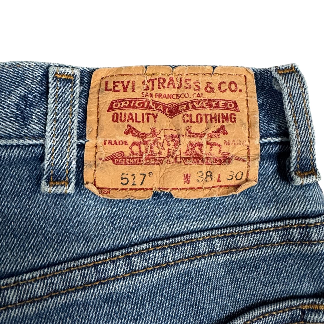 2000s Levis 리바이스 517 데님 팬츠 Mexico 상품이미지6