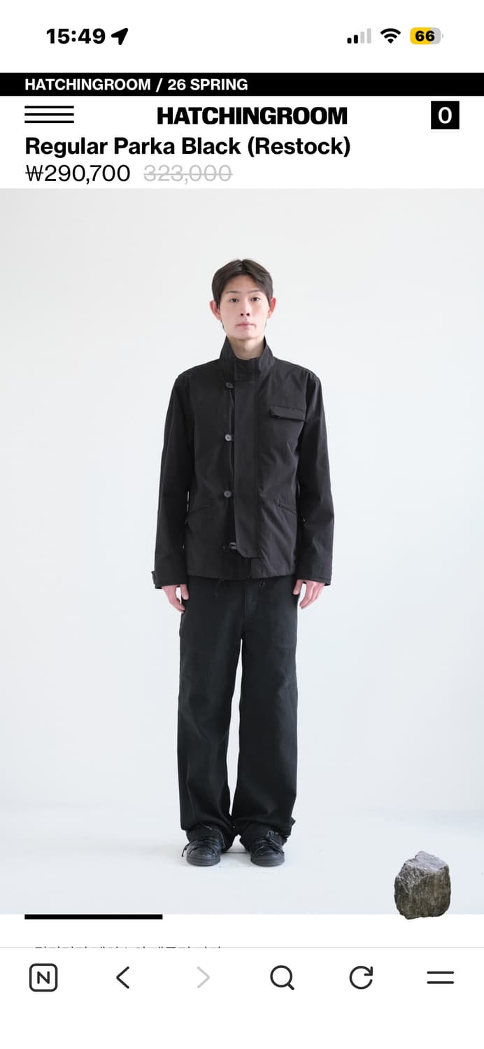 해칭룸 Regular Parka Black (2) 상품이미지2