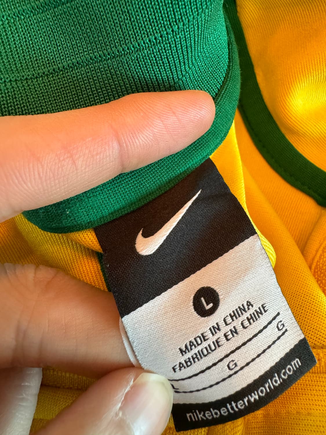 빈티지 나이키 브라질 트랙탑 상품이미지3