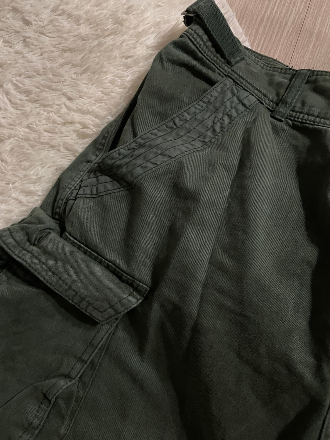 코이세이오 워시드 포켓팬츠 애쉬카키 상품이미지7