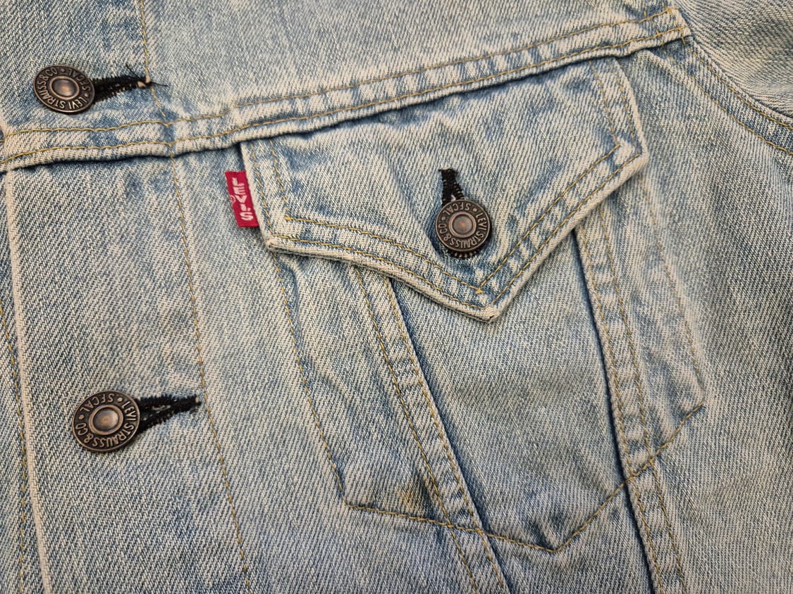 90s LEVI'S 3rd BIG E 데님 자켓 상품이미지4