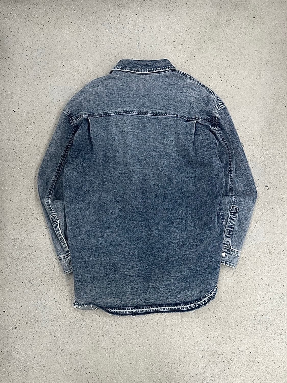 시스템옴므 데님 셔츠 자켓 상품이미지2