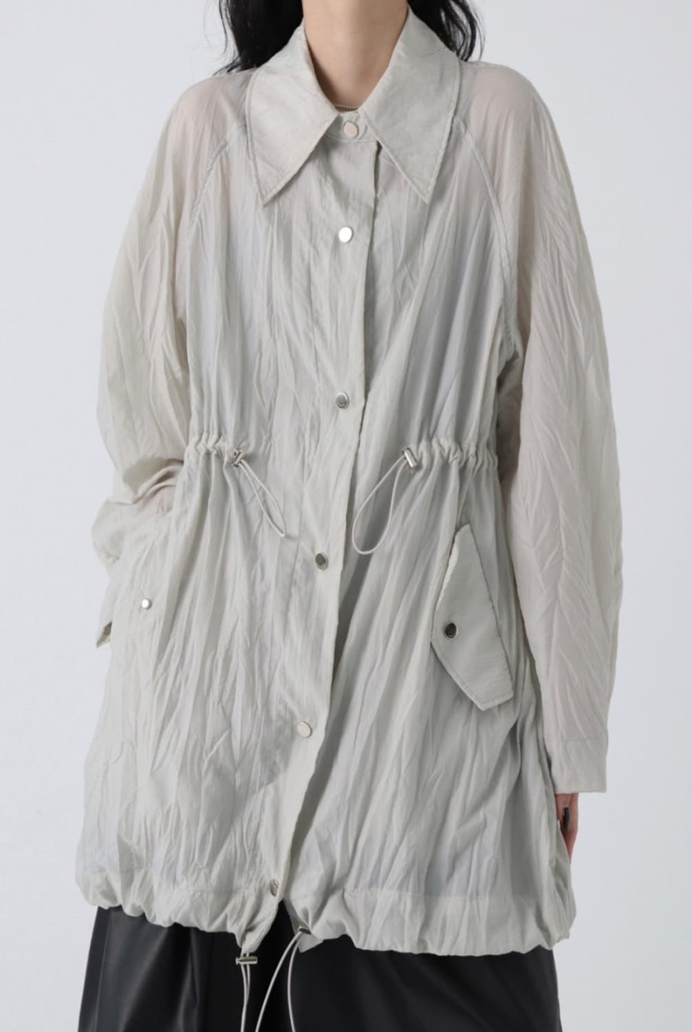 트리밍버드 하프 레인코트 자켓 상품이미지1