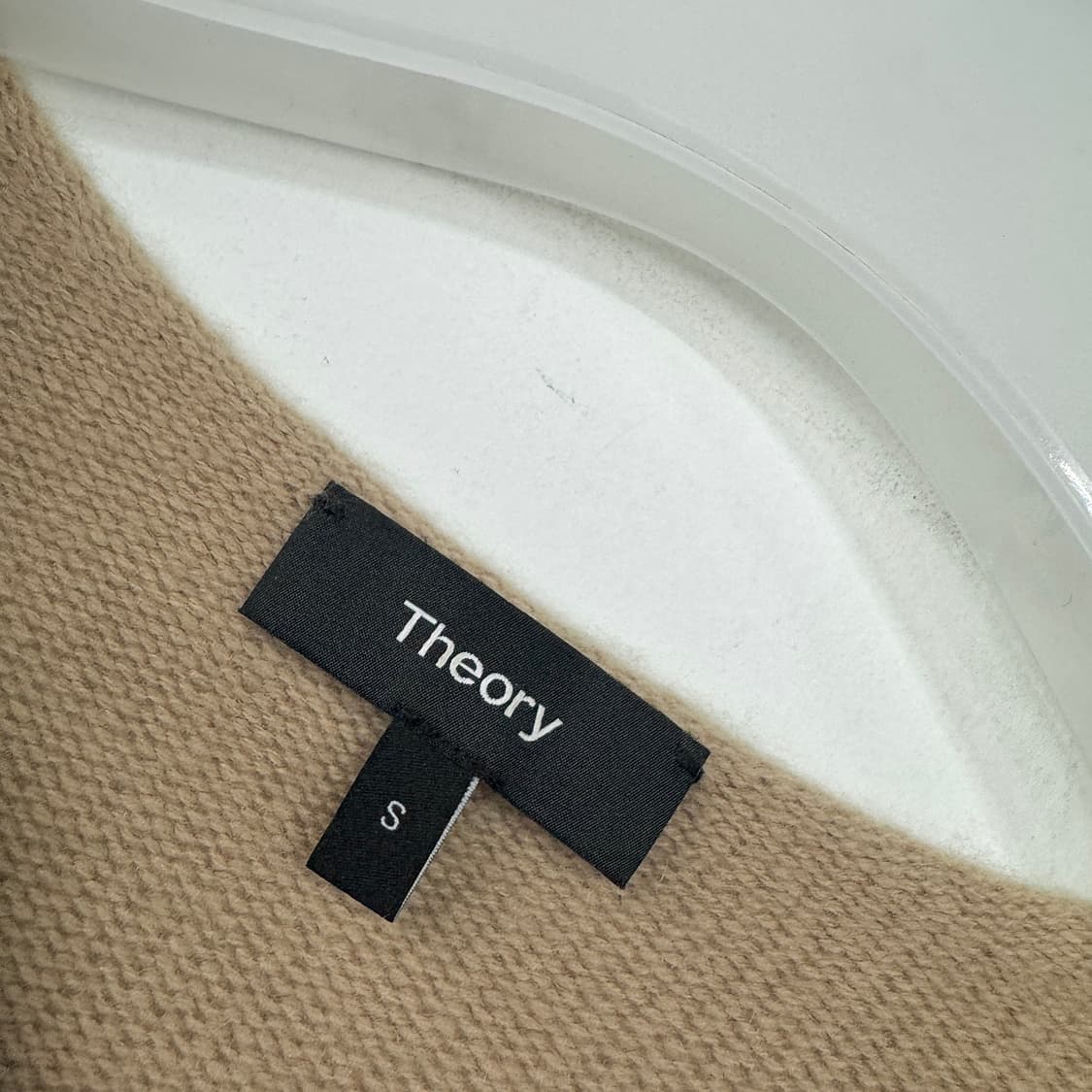 띠어리 100% 캐시미어 반팔 니트 탑 상품이미지2