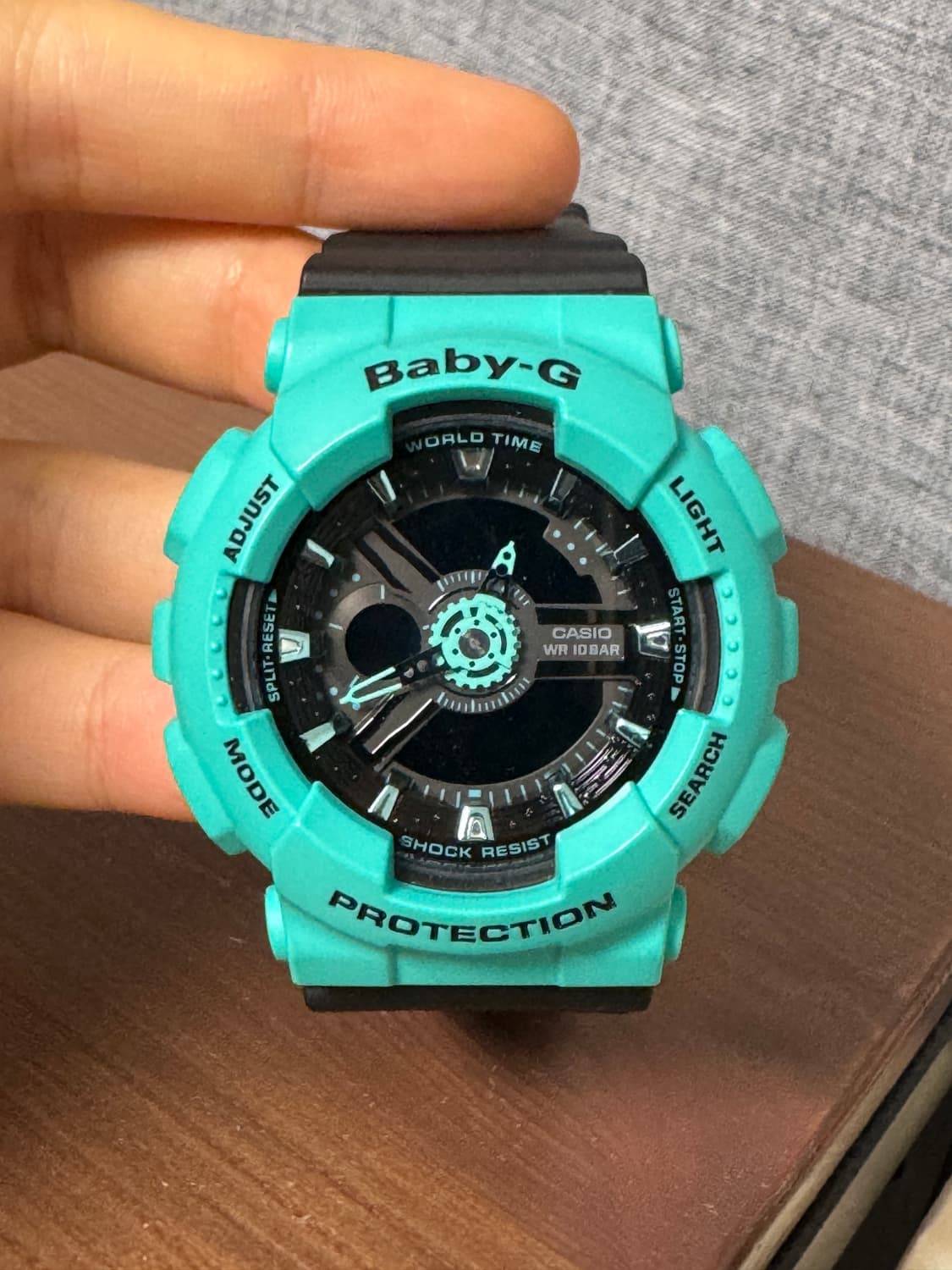 카시오 지샥 블랙 민트 시계 상품이미지1