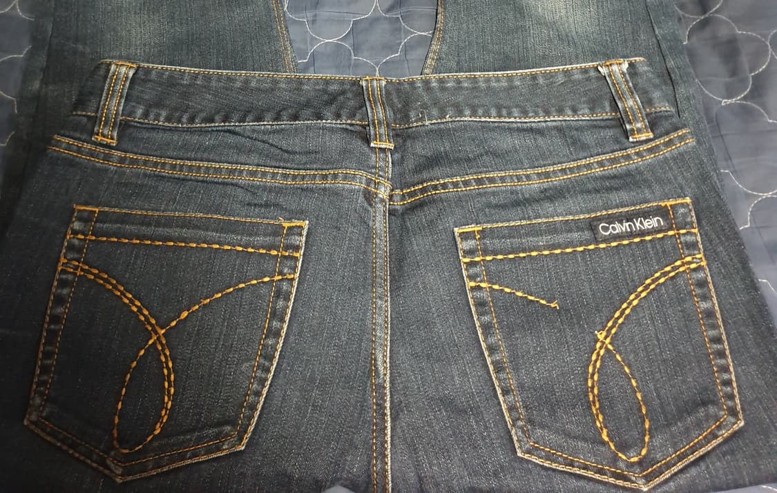 (빈티지) 캘빈클라인 해외판 스트레치 데님팬츠 인디고 (32) 상품이미지3