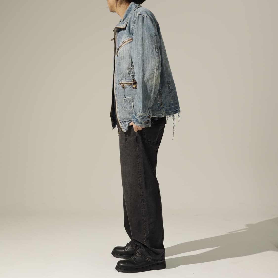 JPN 데님 블루종 자켓 상품이미지9