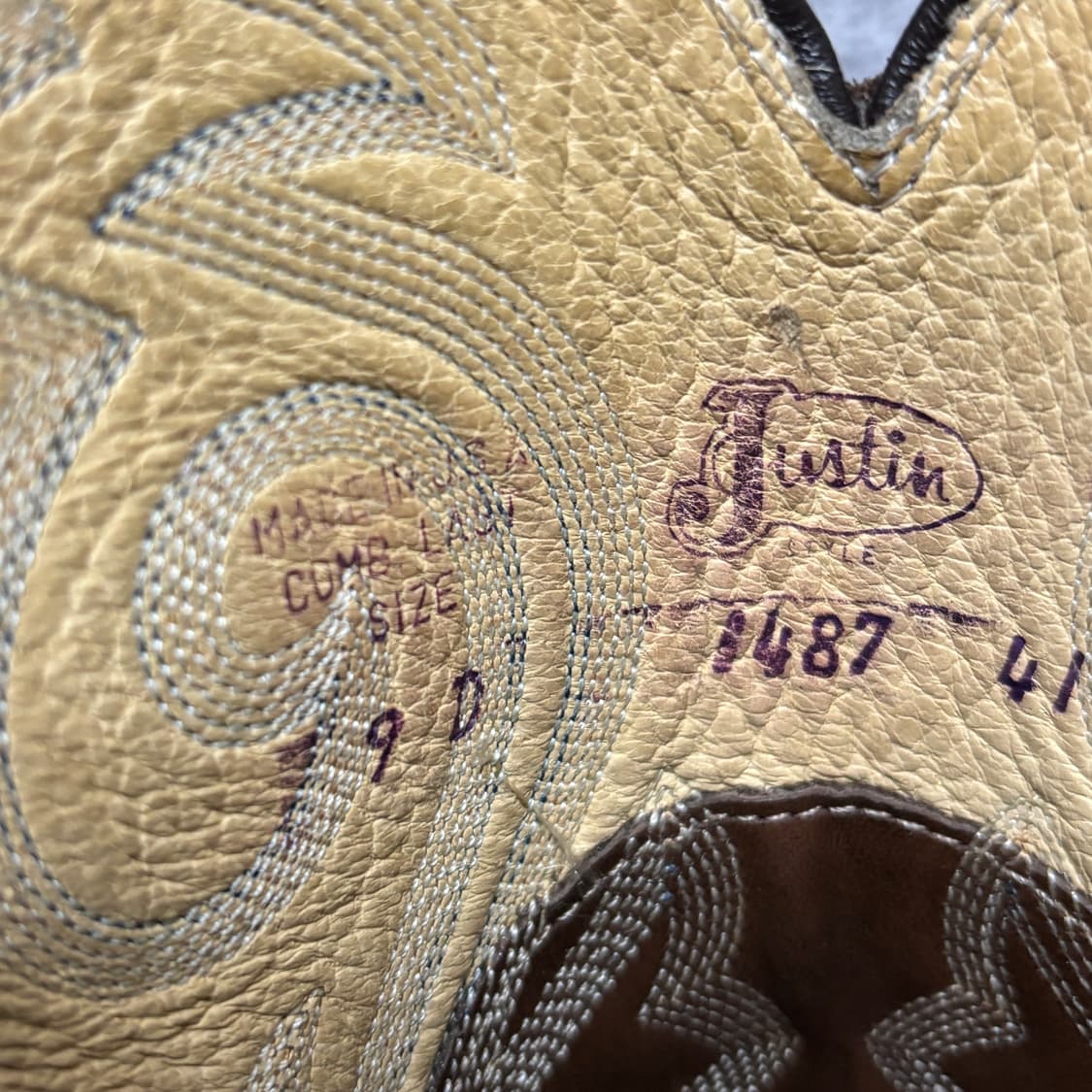 저스틴 justin 웨스턴 부츠 9D (260~265) 상품이미지10