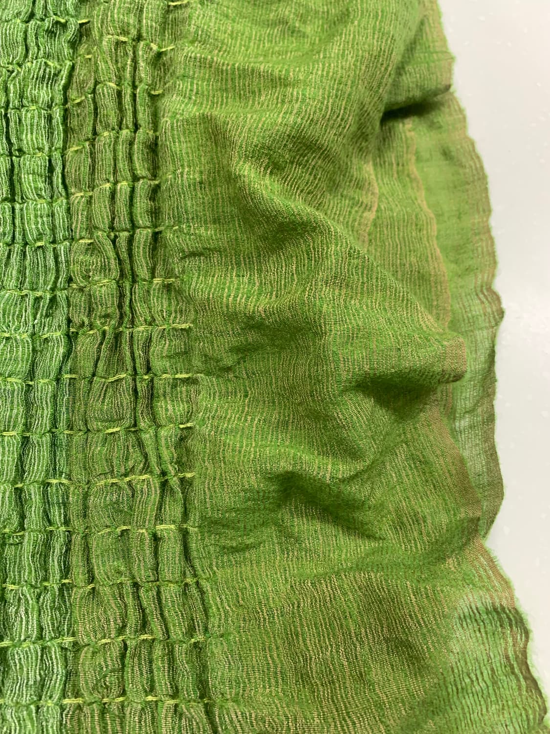 빈티지 녹색 스카프 상품이미지2