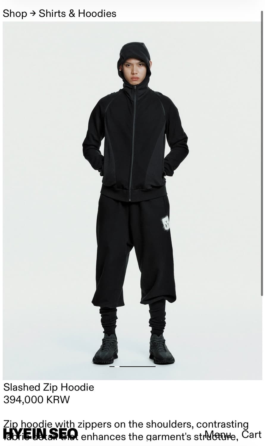 혜인서 splashed zip hoodie 남자 3사이즈 구합니다 상품이미지1