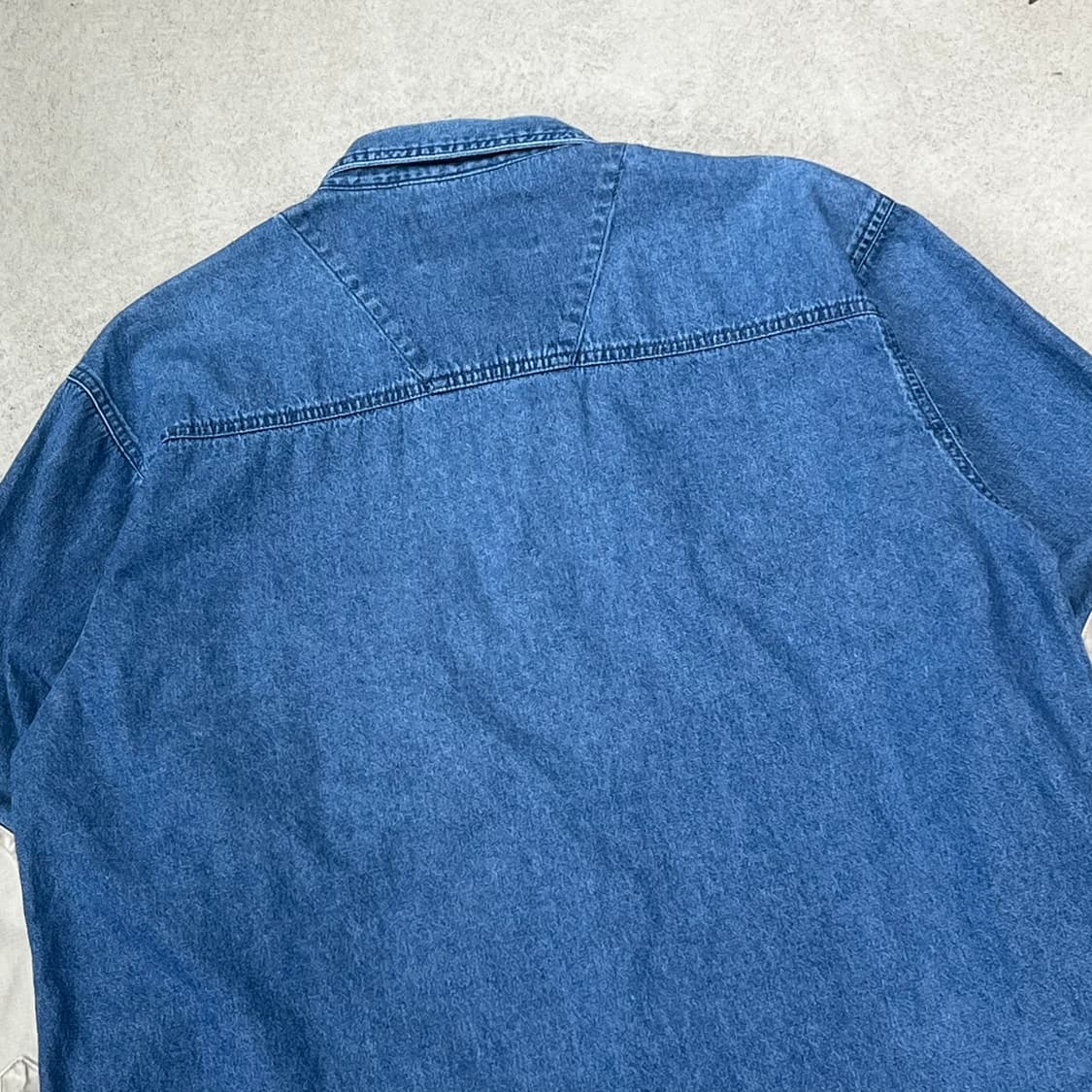 랭글러 워크 데님셔츠 s10463 상품이미지4