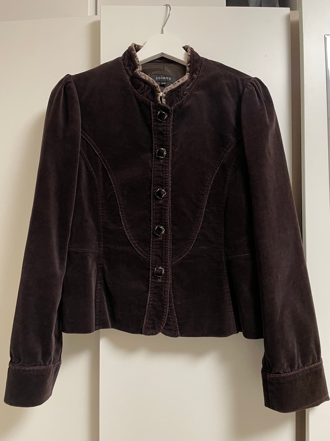 일본 빈티지 벨벳 자켓 상품이미지1