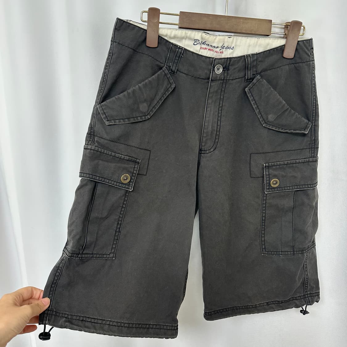 버커루 남자 카고 면 반바지 28 (30인치정도) 상품이미지4
