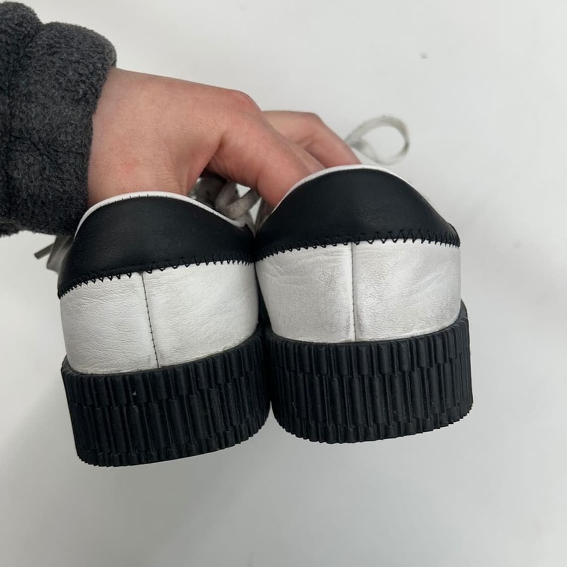 아디다스 삼바로즈 스니커즈 화이트-블랙 235 상품이미지6